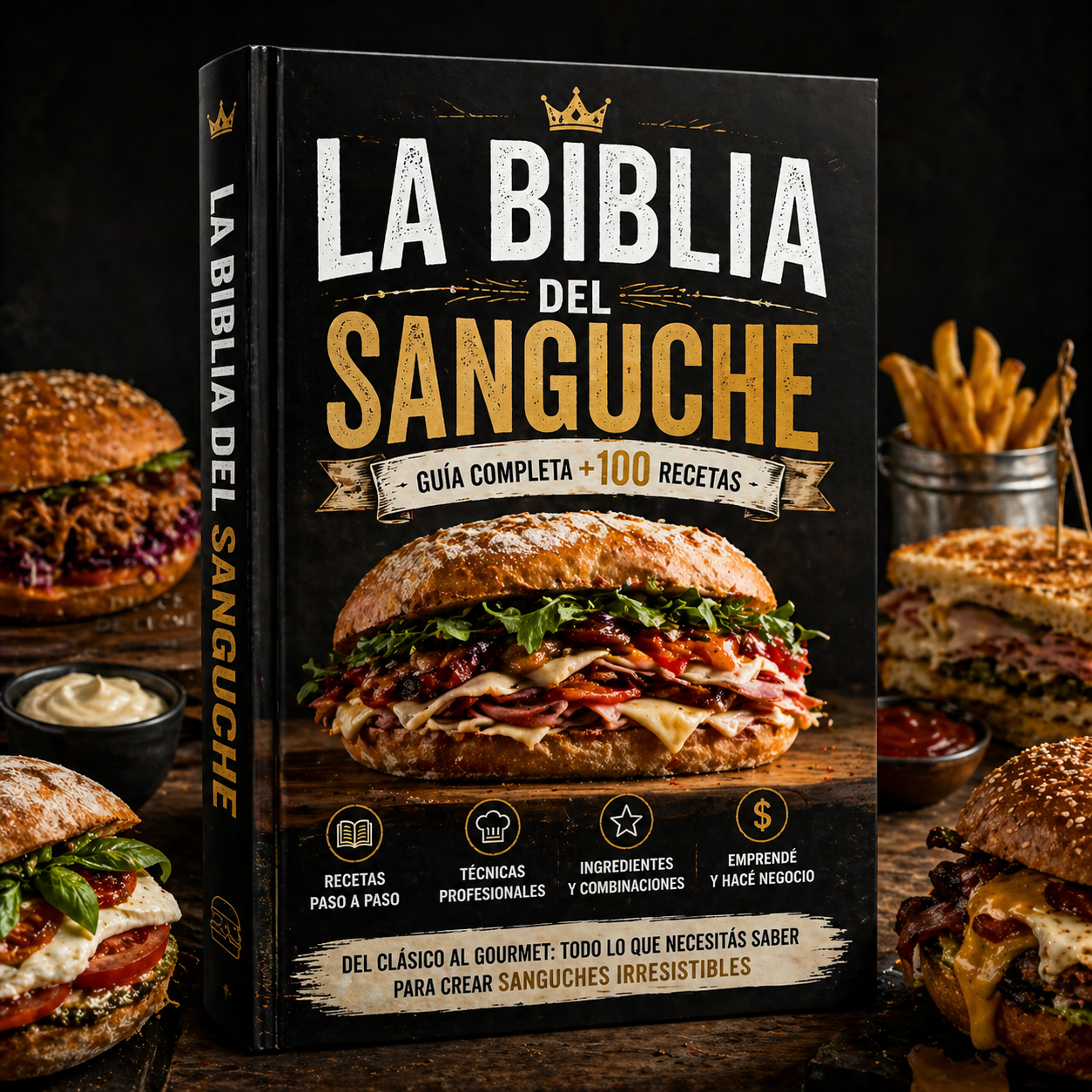 LA BIBLIA DEL SÁNGUCHE-Aprendé a crear sánguches irresistibles y convertí recetas simples en un negocio rentable.